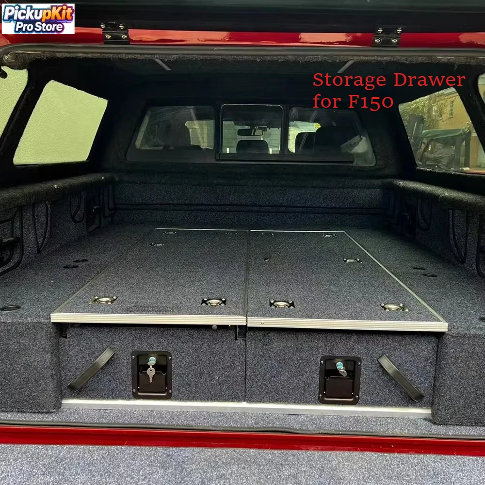 

Выдвижные ящики для кузова пикапа Odm 4Wd 4X4, система хранения, холодильник, внедорожные аксессуары, задние выдвижные ящики для F150
