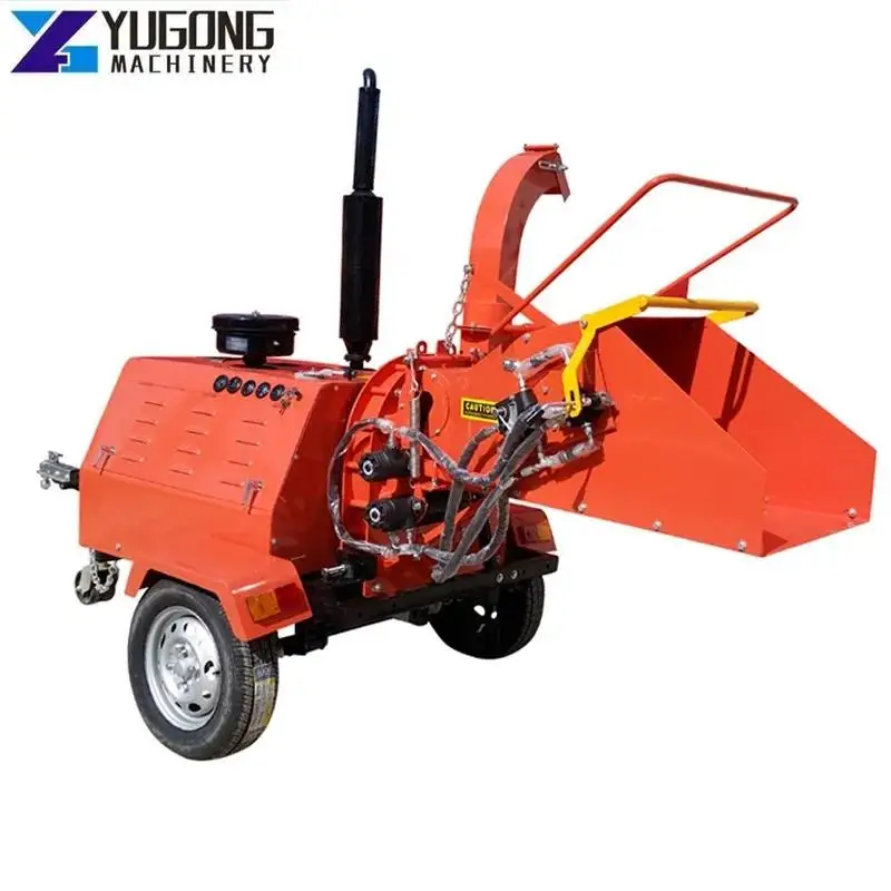 YG Wood Crusher Machine Making Sawdust for Gasoline Wood Branch Crusher Bio Wood Chipper Shredder Diesel Wood Chipper Machine