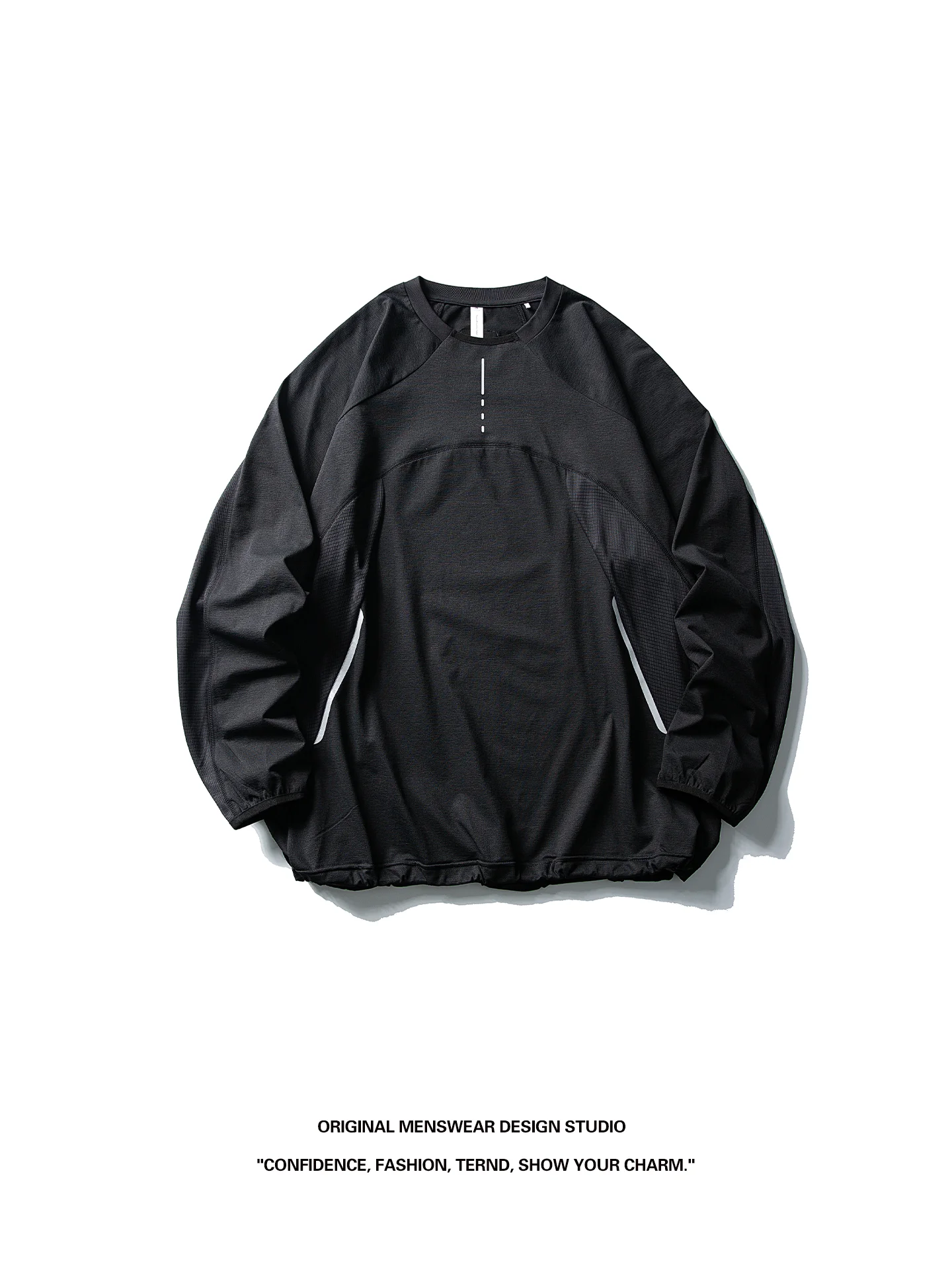 

Американская функциональная футболка с длинным рукавом для мужчин и женщин, свободного кроя, быстросохнущая, дышащая, повседневная, для осенних видов спорта