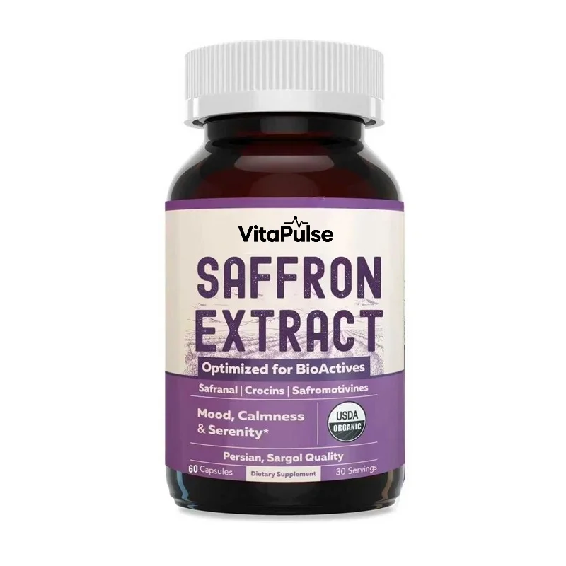 Organic Saffron Extract: Optimized Extract Containing Safranil and Crocins, Helps Support Healthy Appetite Control