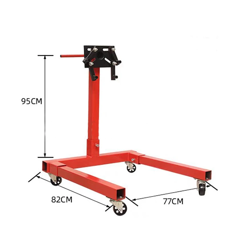 1250LBS Rotation Vehicle Engine Repair Support Frame Heavy Duty Gearbox Disassembly And Flipping Table Maintenance Tools