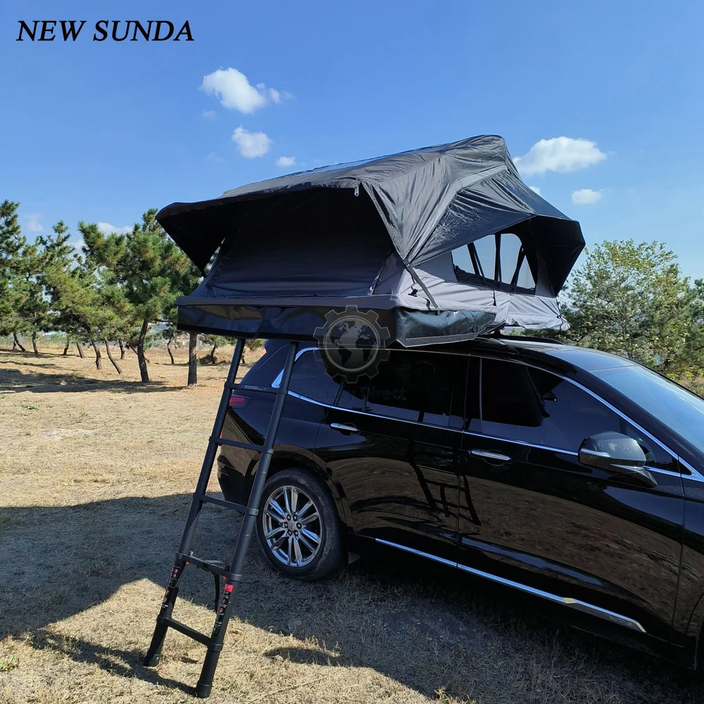 

2-3 Person Aluminum Soft Shell Roof Top Tent Aluminum Soft Shell Rooftop Tent for 4x4 Offroad Outdoor Camping