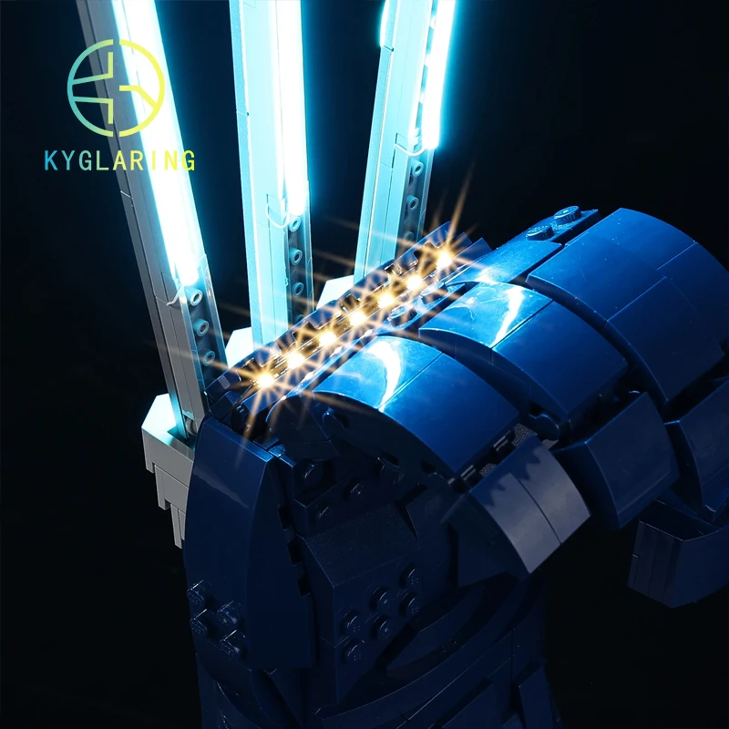 Kyglaring Led Light For 76250 Wolverines Adamantium Claws LED Kit Toys (NOT Include the Model)