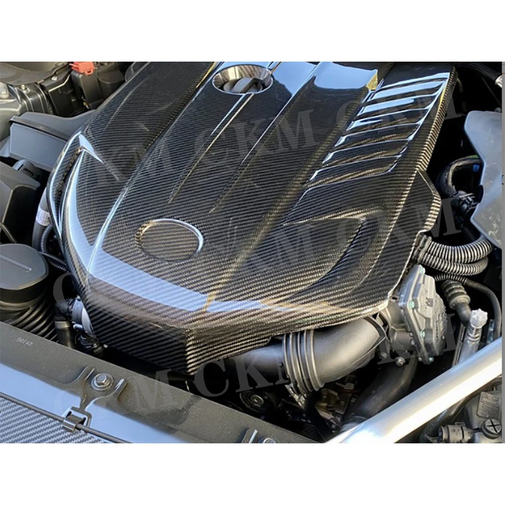 For Toyota Supra A90 2019+ Carbon Fiber Car Engine Protector Hood Engine Hood Interior Hood Trim FRP Body Kits Car Accessories - view 3