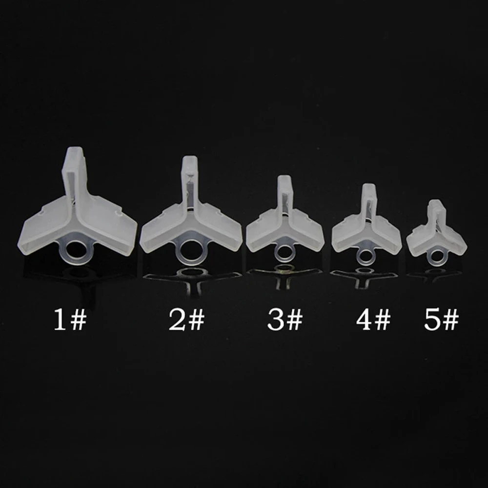 3 #   4 #   5 #   Copertura protettiva anti-gancio Attrezzatura da pesca Protezione di sicurezza Ganci tripli Supporto Ami tripli da pesca Cofani Ganci Coperture