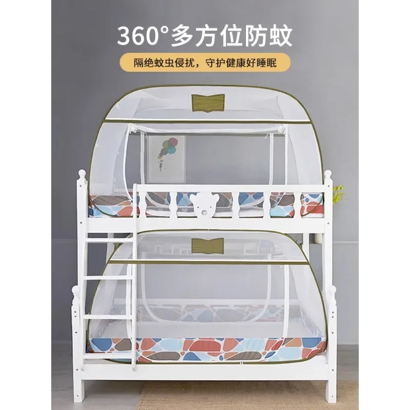 yurt mosquito net is free of installation, convenient to fold, and can be used for student dormitories.