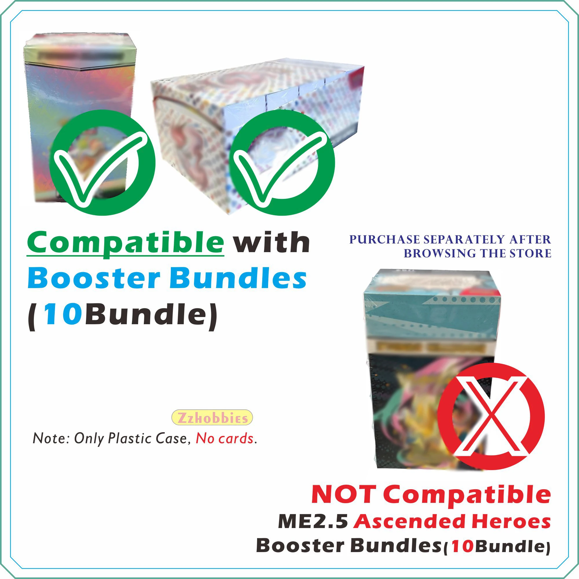Acrylic Magnetic Display Case For Booster Bundle(10 Bundle) Clear Display Cases for Collectibles - Detail 1