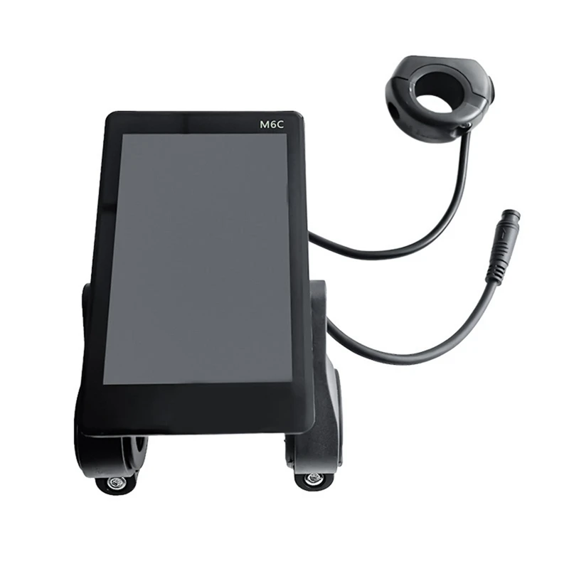 

24V-60V M6C 6Pin Electric Bike LCD Display Meter Waterproof E Scooter LCD Panel Color Screen For Mountain Electric Bike