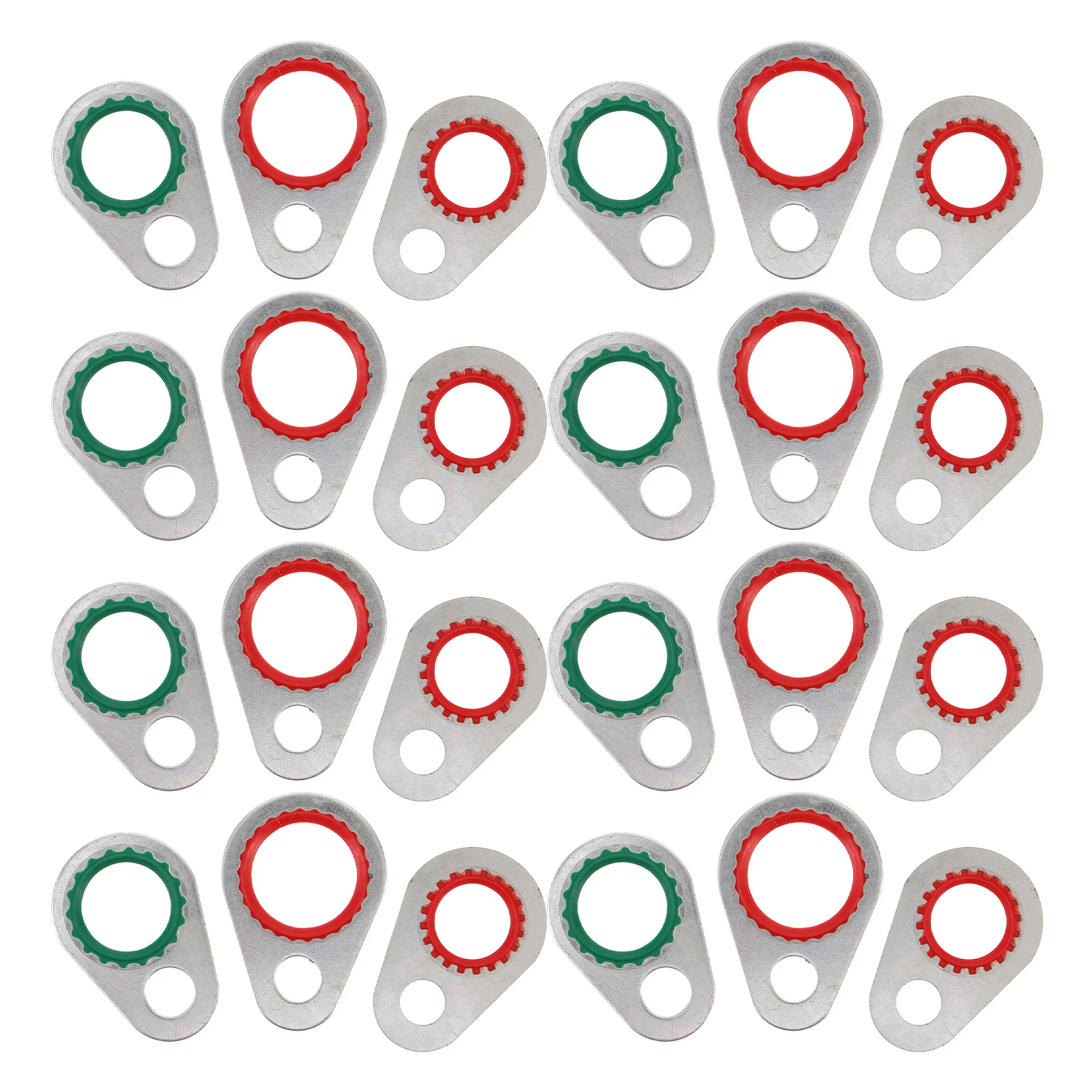 

30pcs Air Conditioning Compressor Sealing Washers Replacement Gasket Kit For Auto Ac Repair Air Compressor Parts Leak Prevention