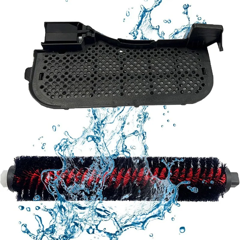 ل Roborock S8 Pro Ultra / S8 + روبوت فراغ قاعدة محطة تصفية المصارف استبدال أجزاء عالية السرعة حوض فرشاة التنظيف الذاتي