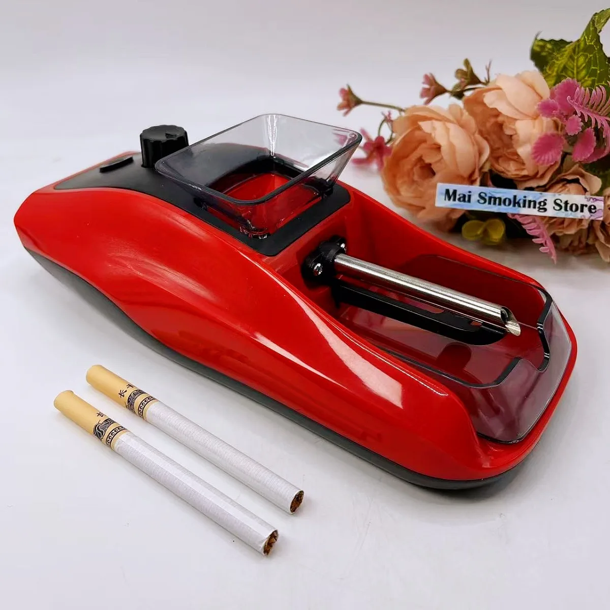 

Electric Cigarette Rolling Machine Large Automatic Raw Grass Injector Cigarette Device Maker Tobacco Roller Smoking Cigar Tool