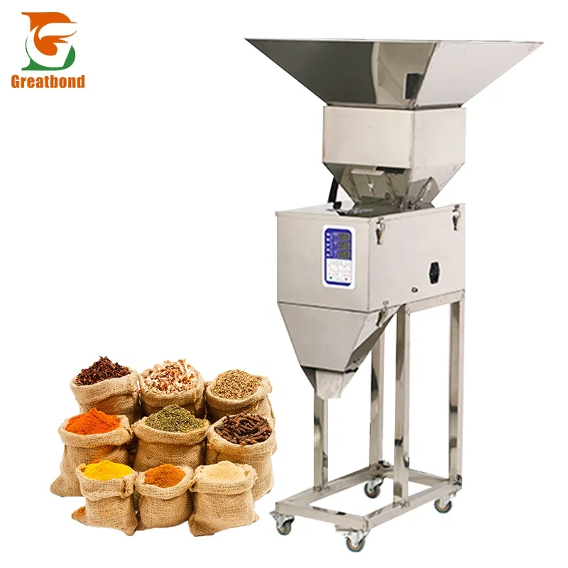 1KG-25KG High Speed Big Size Commercial Rice Nuts Grain Beans Flour Sachet Particle Powder Tea Weighing Packing Filling Machine