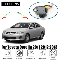 Car Rear View Camera For Toyota Corolla 2011 2012 2013 HD CCD Night Vision  Reverse Backup Camera Accessories