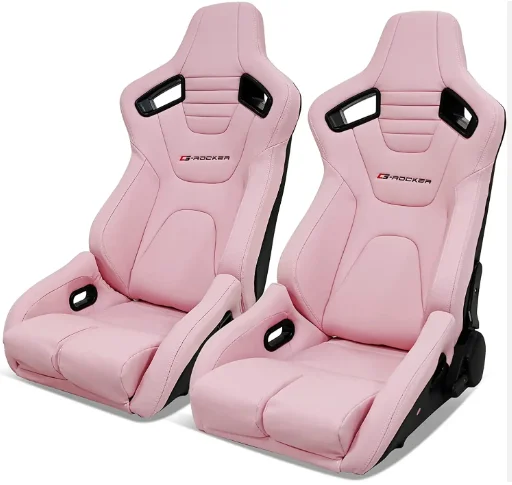 JBR 1095 Universal Driver Car High Quality Leather Adjustable Sport Simulator Gaming Sim Racing Seats