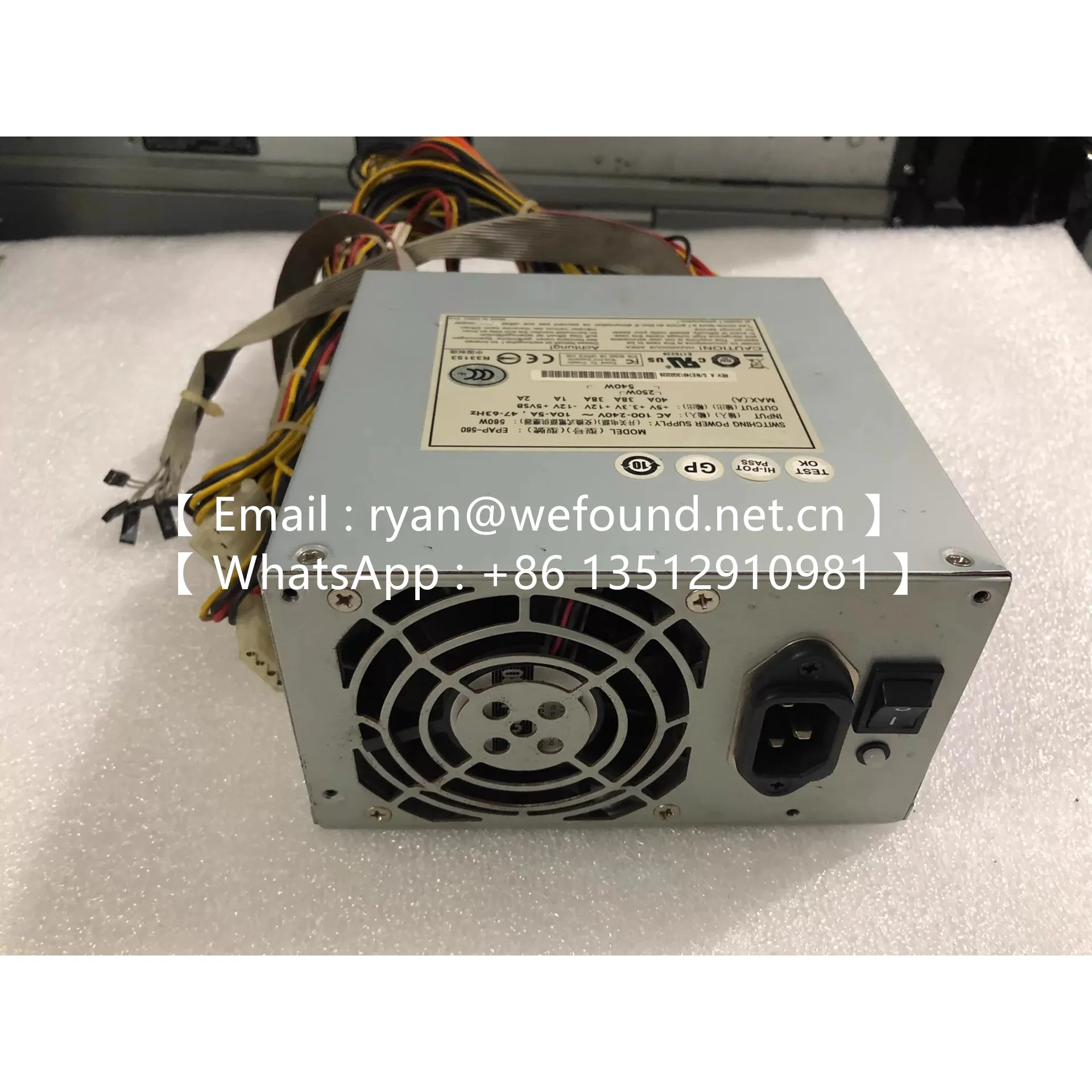 EPAP-560 EPAP-560 100-240v 10-5A 47-63hz 560w 540w