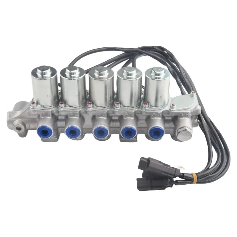 20Y-60-41622   20Y-60-41621 Pilot Solenoid Valve Assembly for  Excavator PC220-8 Solenoid Valve Assembly Components