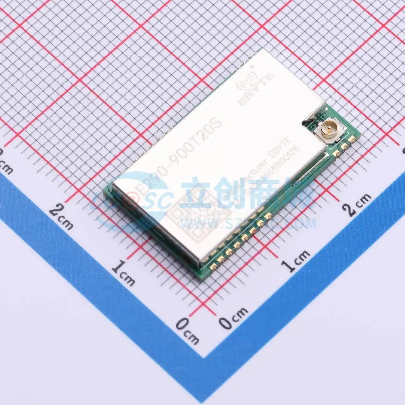 2pcs E290-900T20S SMD 26x16mm transceiver 868.125MHz 20dBm RF Wireless Communication Module for Smart Home System