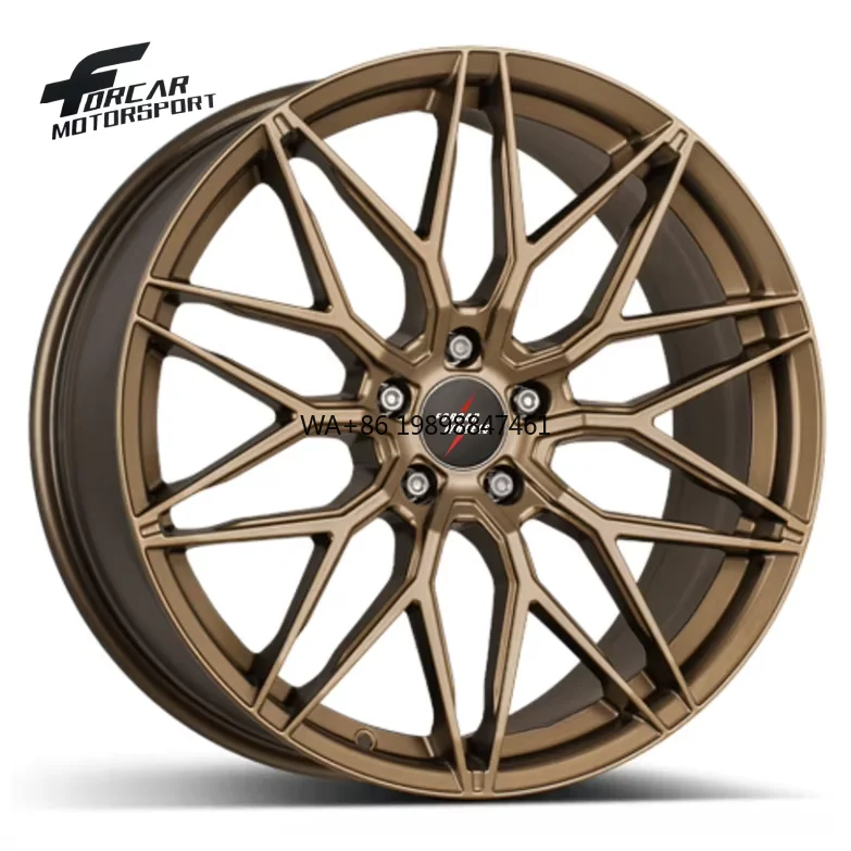 

Bronze Color Aluminum T6061 Worth Buying Monoblock High Quality 16-24 Inch Alloy Forged Wheels Rims for Passenger Car