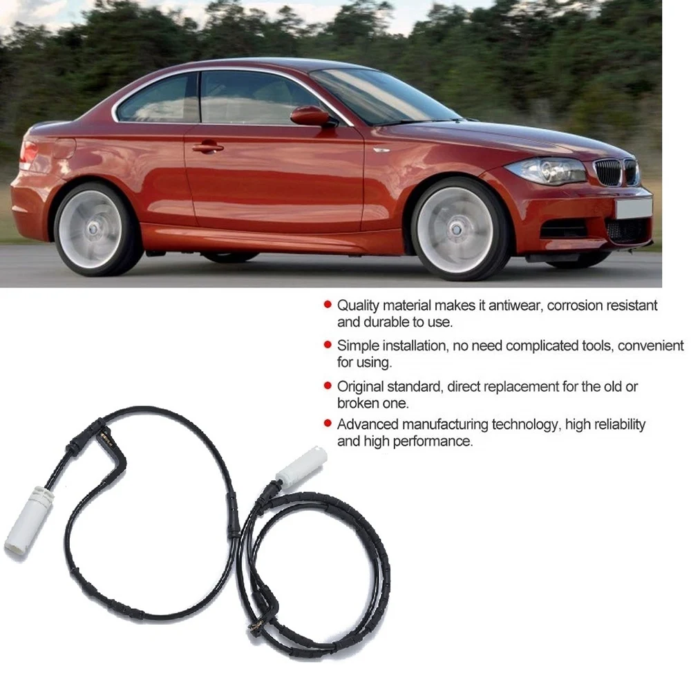 

AU63-Front And Rear Car Brake Pad Wear Sensor For BMW E90 E91 E92 E93 1 3-Series 34356789439 34356789445