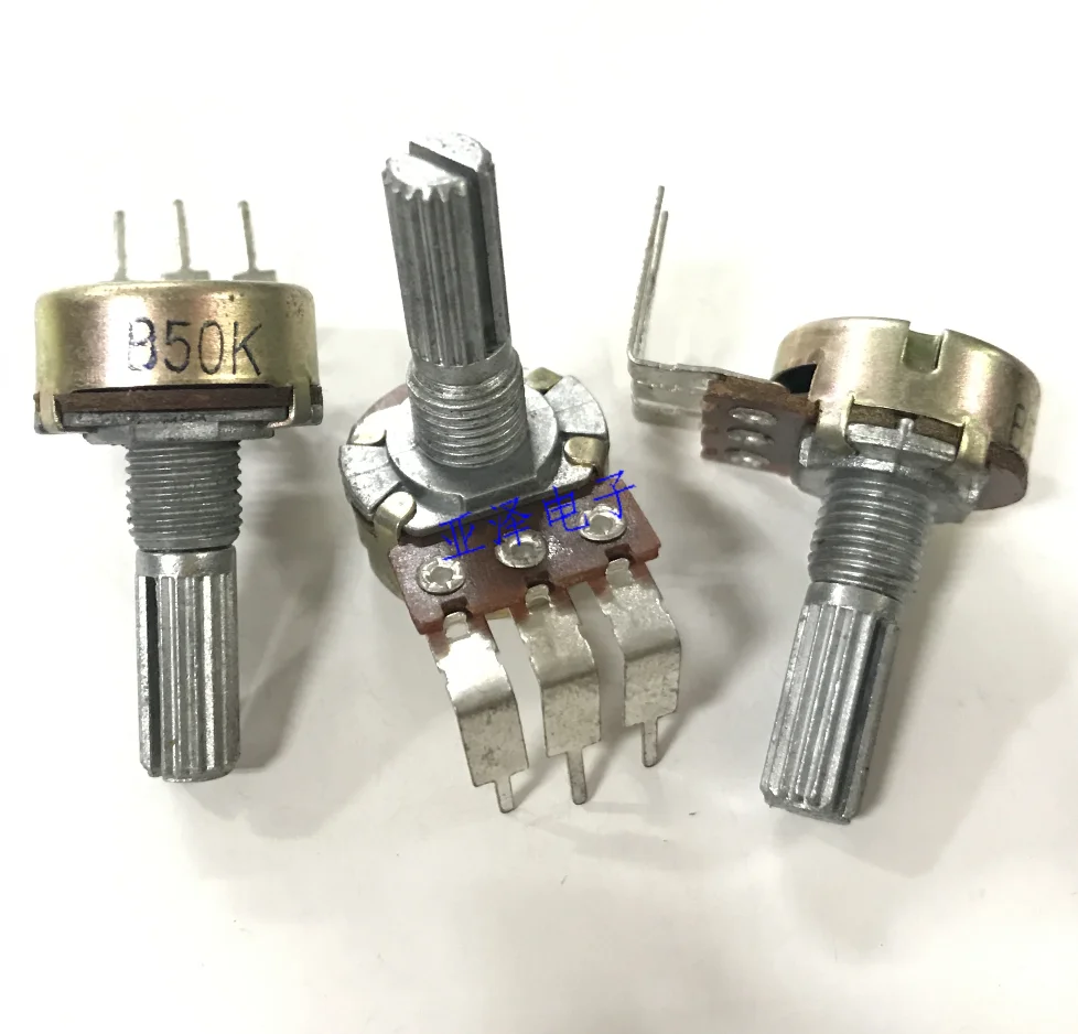 16 type single link amplifier volume rotary potentiometer B50K axis length 20MM148 type