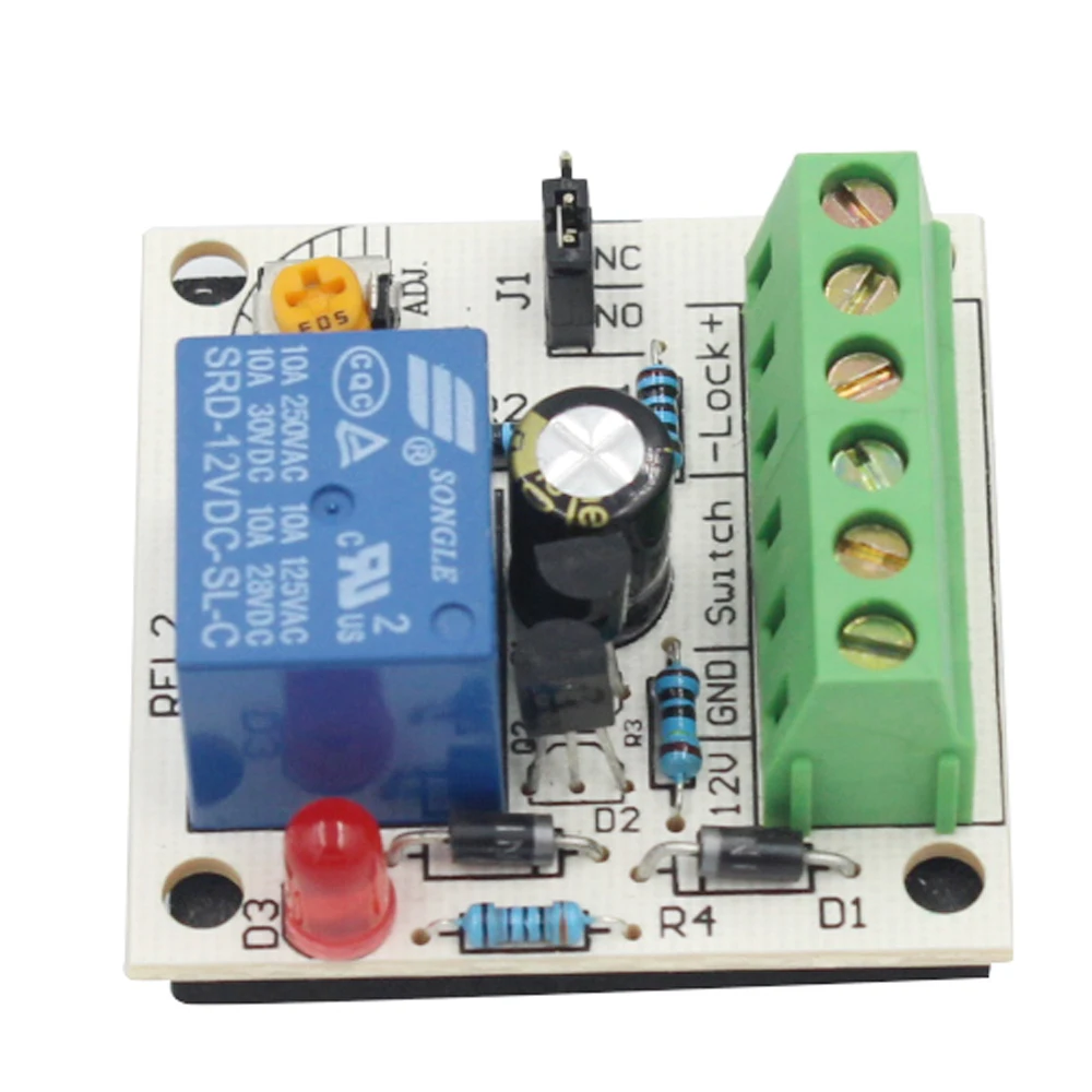 Power Supply Time Delay Module for Magnetic lock electric lock Access Control power board for access control