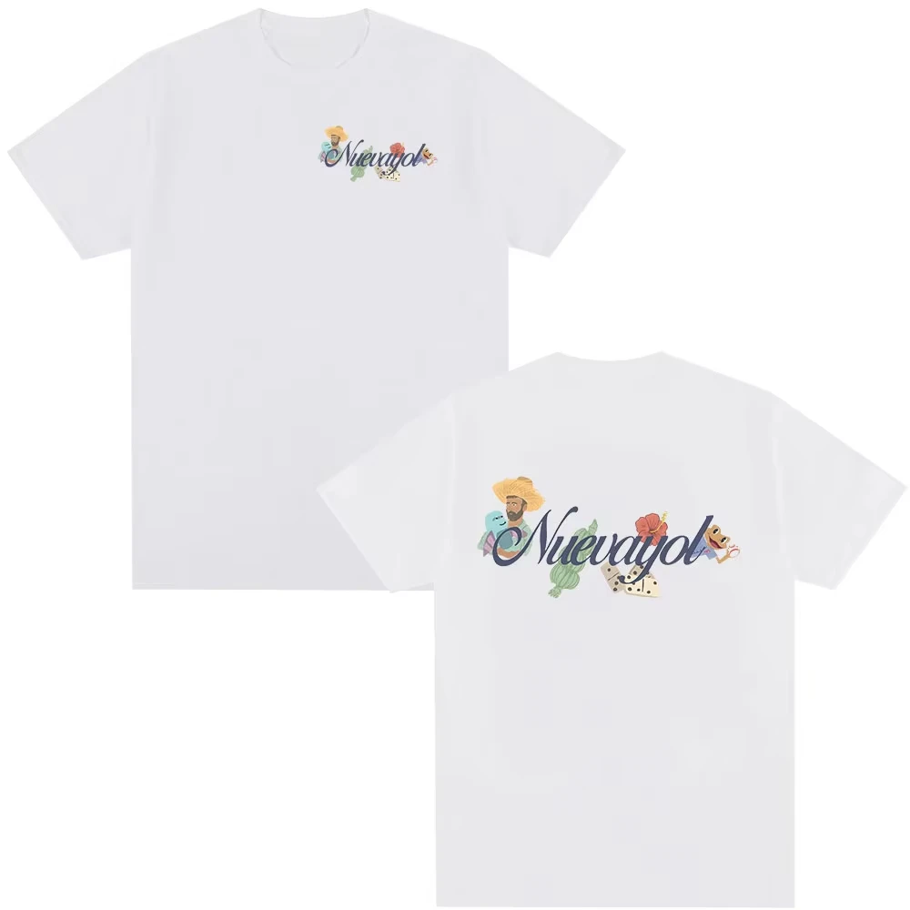 Bad Bunny DTMF Nuevayol Merch T-Shirts Debi Tirar Mas Fotos T-Shirt Herren Damen Mode Hip Hop Oversized T-Shirts Tops Streetwear