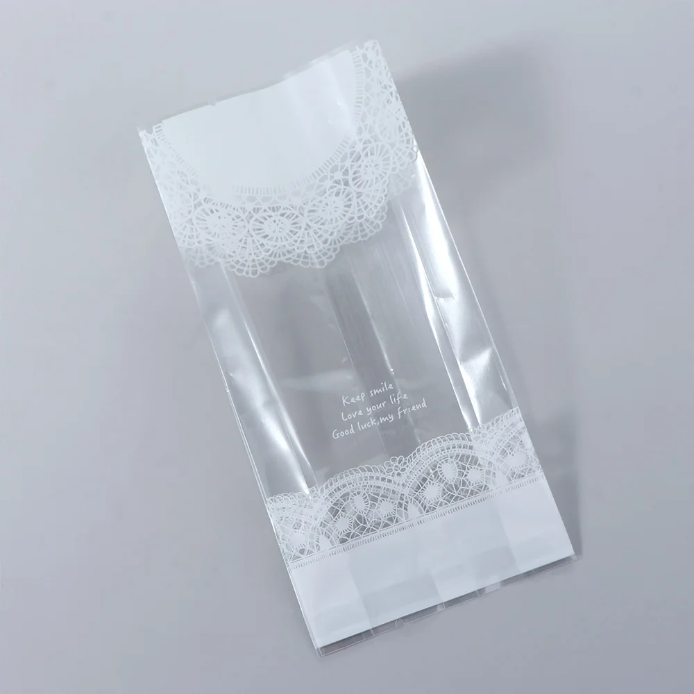 

Hand Made 50pcs Bakeware Wedding Supplies Cupcake Baking Tools Biscuit Bag Candy Bag Cookie Holder Packaging Bags