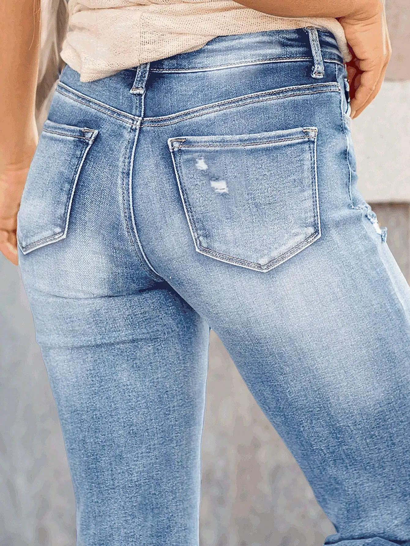 

Женские повседневные моющиеся джинсы — стильная и удобная повседневная одежда