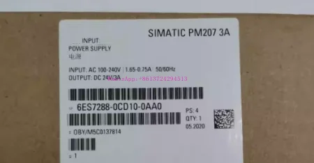 6ES7288-0CD10-0AA0 SIMATIC S7-200 Smart Adjustable Power Supply，Brand new and original