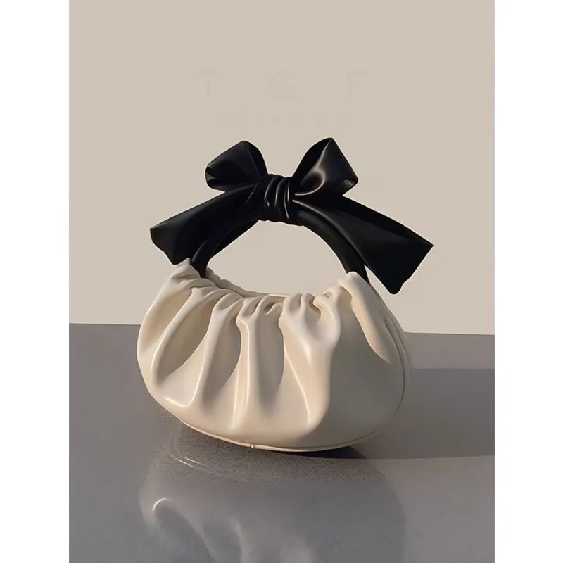 

Cloud pleated bow tote