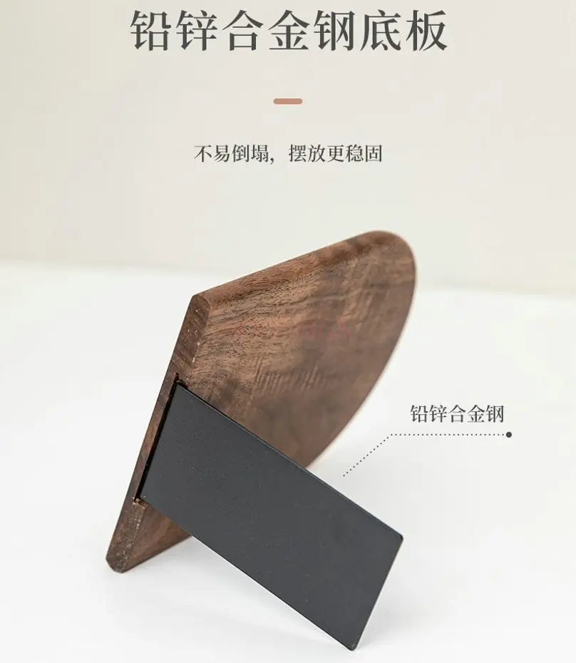 1pcs Solid wood bookshelf with anti fall design, simple and extendable desktop book storage clip