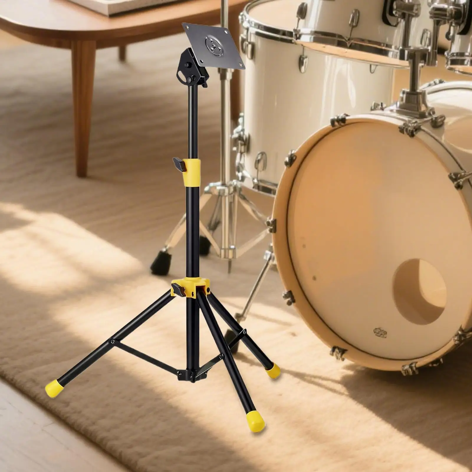 

Snare Drum Stand Anti-Slip Snare Drum Stand Tripod Gear Rack Holder Accessories For Practice Audio Kids Live Home Studio Table