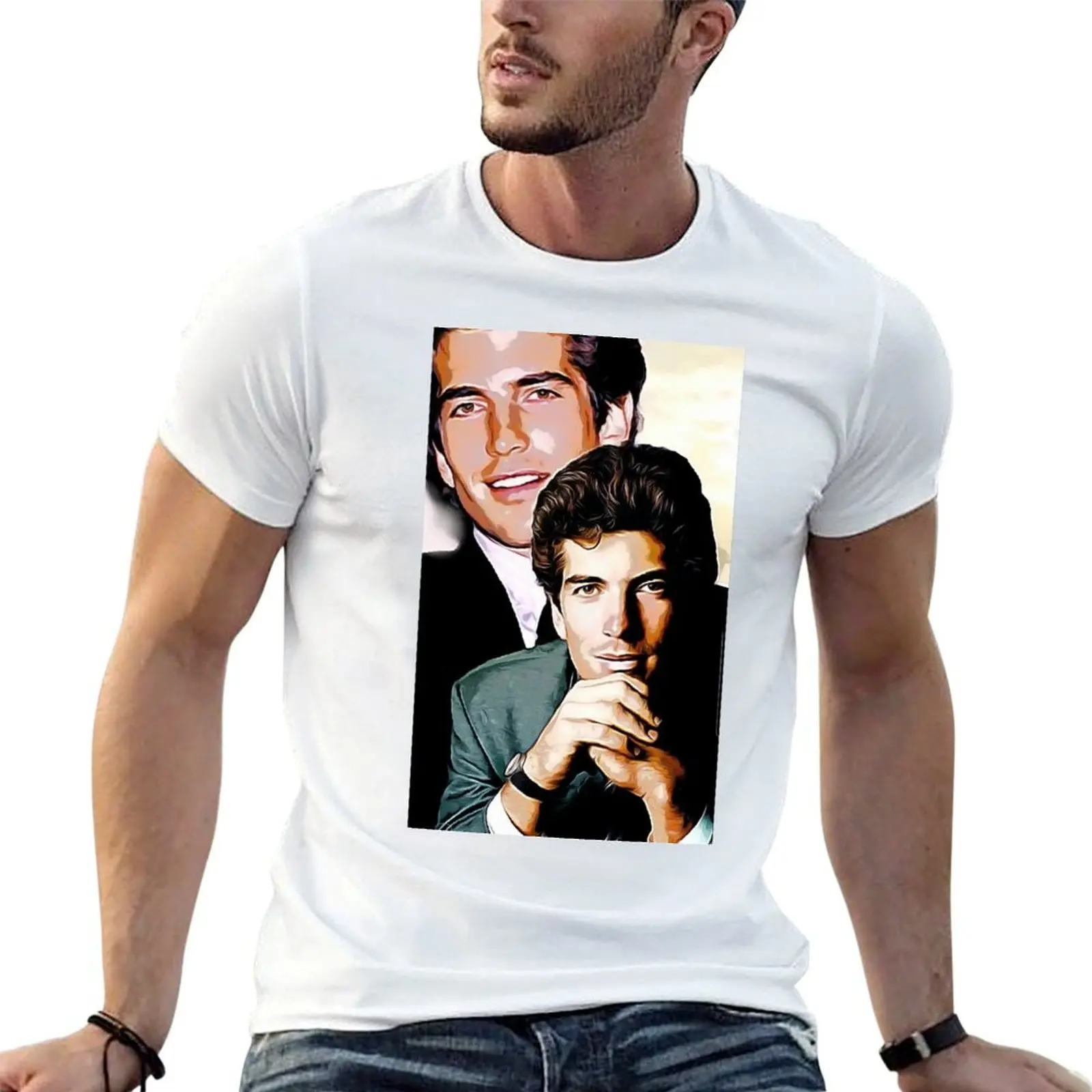 

JFK JR T-Shirt t shirt for man 100 percent cotton t shirts for man pack cotton essential t shirt T-Shirt