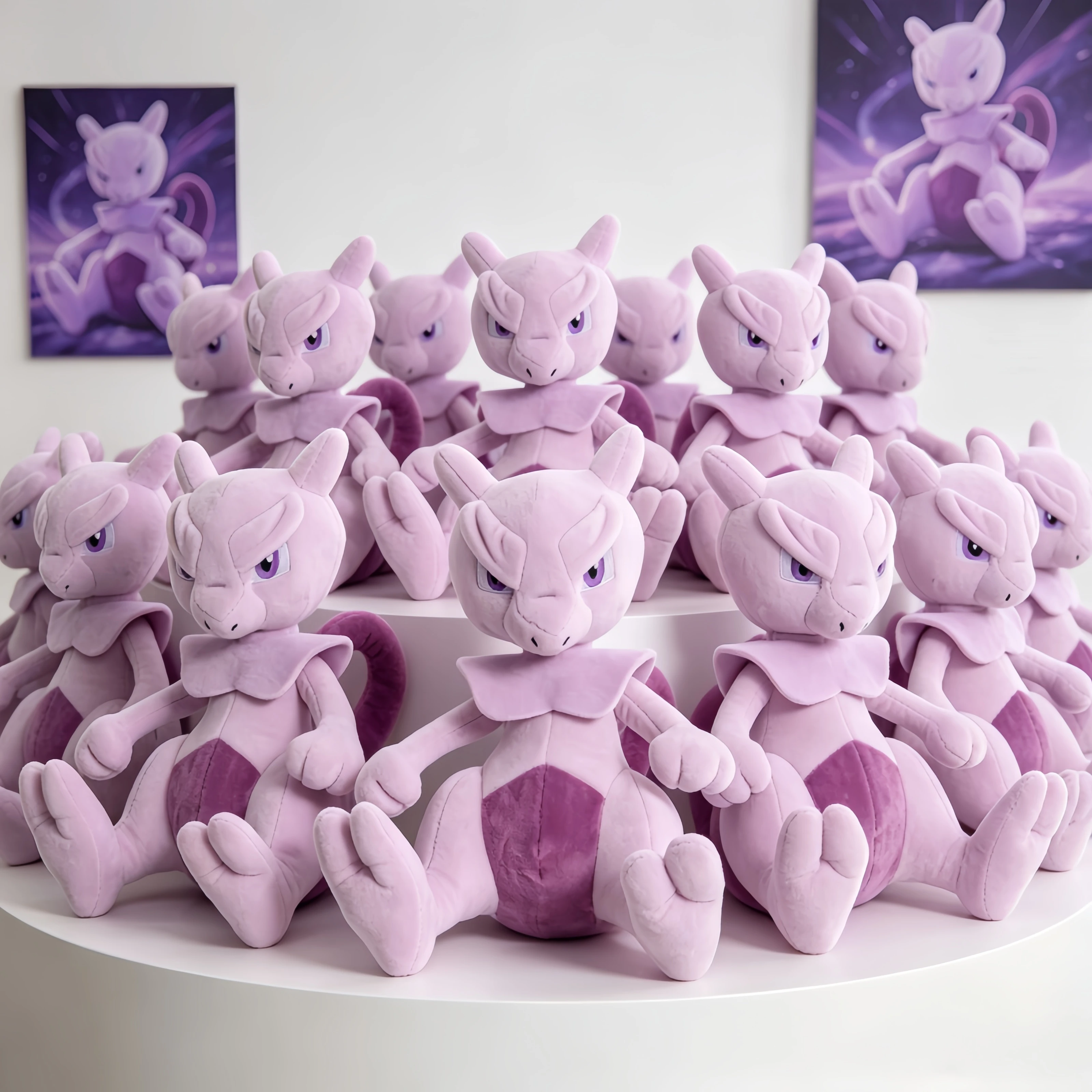 Mewtwo Plush Toys Pokemon Peluche Mew Evolutions Stuffed Dolls  Chikorita Gengar Charizard Dolls Anime Toys Hobbies Kids Gift