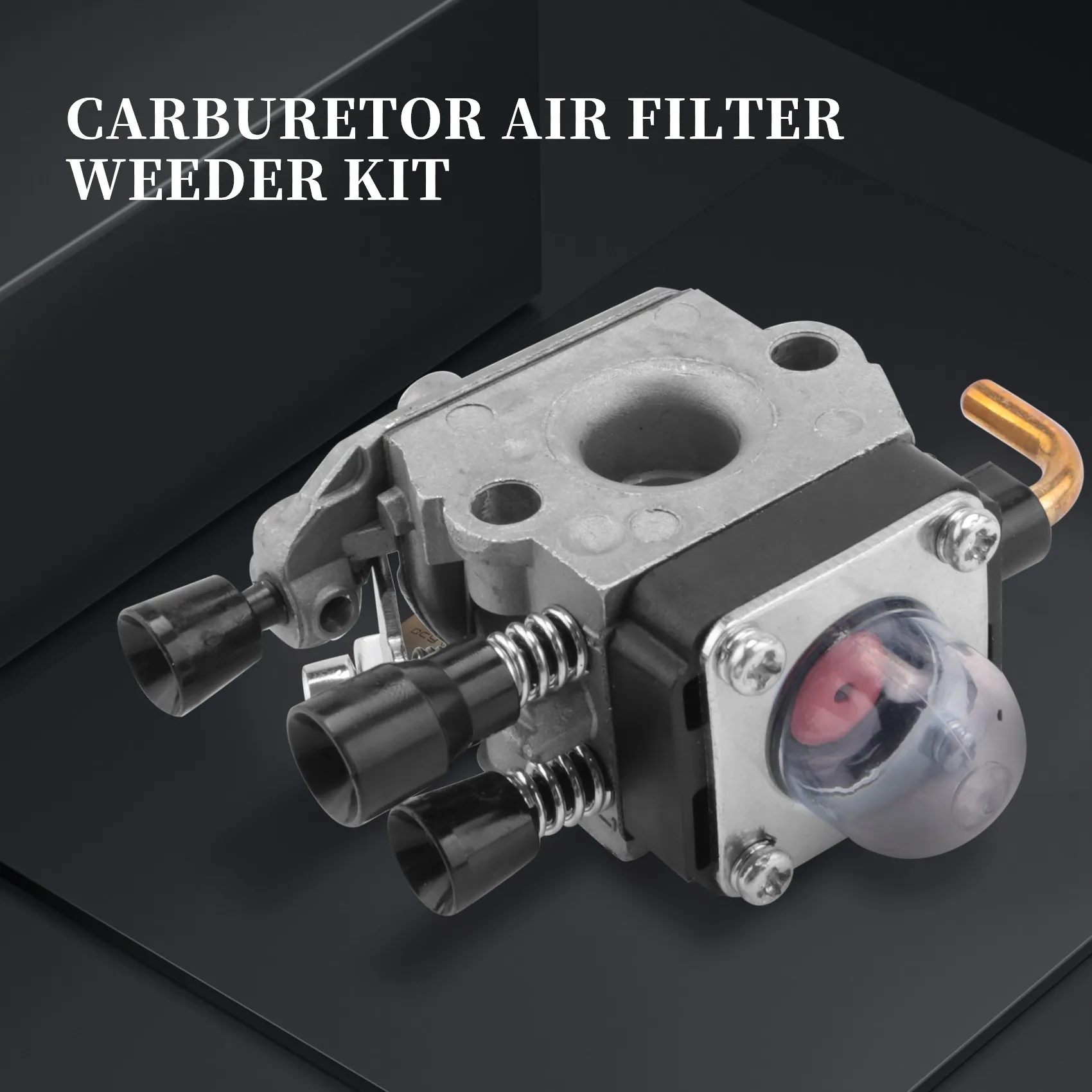 FS85 FS80 Carburetor for Stihl FS75 FS80R FS85 FS85R FS85T FS85RX String Trimmer Weedeater C1Q-S97 Carb W/Fuel Repower Kit Air F