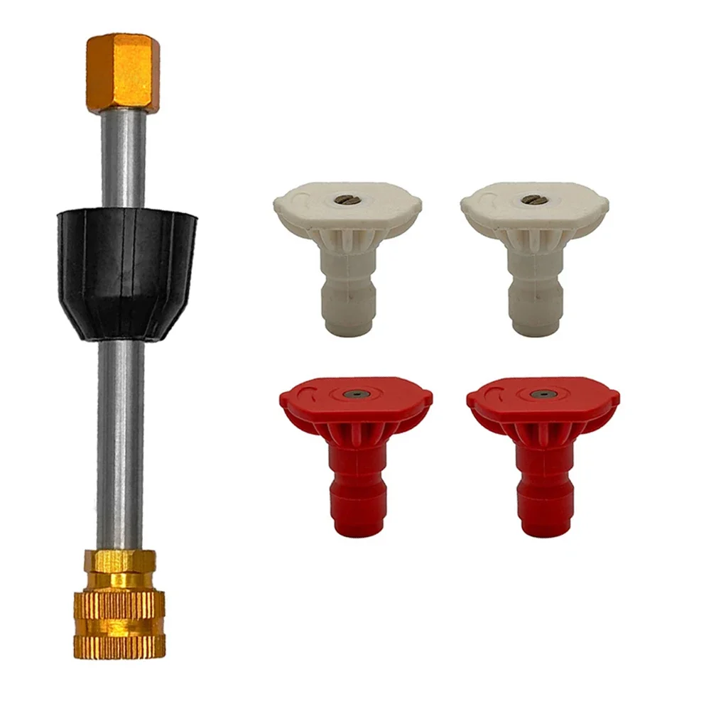 As Show Pressure Spray Lance Car Washing Nozzle Connector Car Washer Extension Efficient Washing Effortless Installation