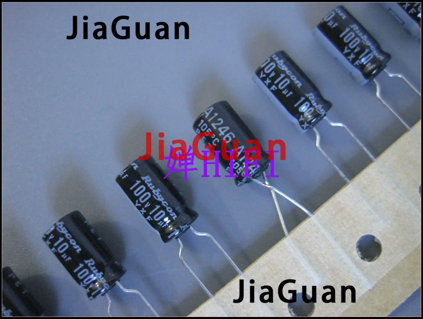 100PCS RUBYCON YXF 100V10UF 6.3x11MM electrolytic capacitor 10uf 100v yxf 10uF/100V high frequency low resistance long life