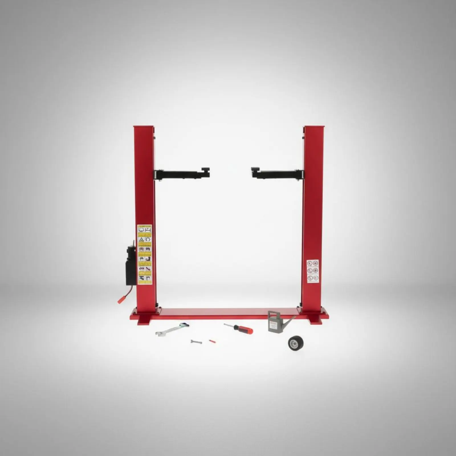RC Car Repair Elevator Realistic Simulation Two Post Car Elevator Model Metal Construction for Garage Display Scene