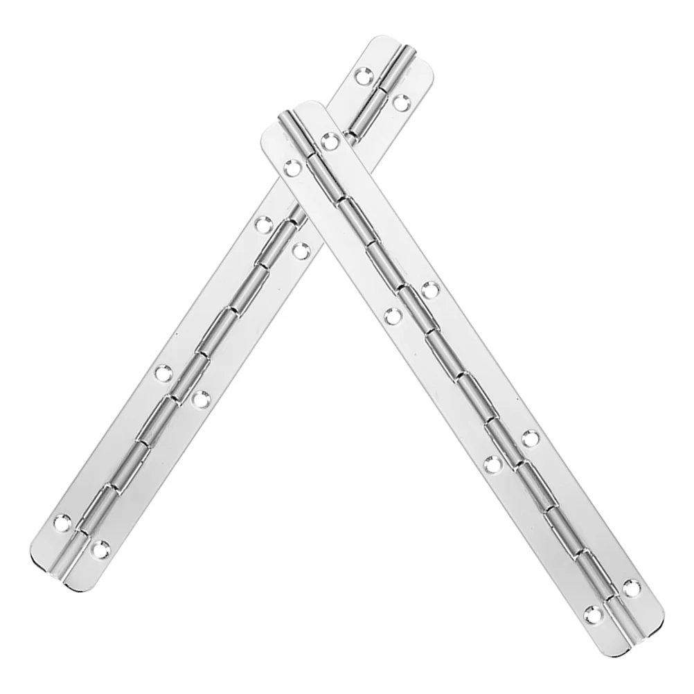 2 Pcs Hinge Long Hinges Piano Decorative Cabinet Door for Crafts Table Box Heavy Duty