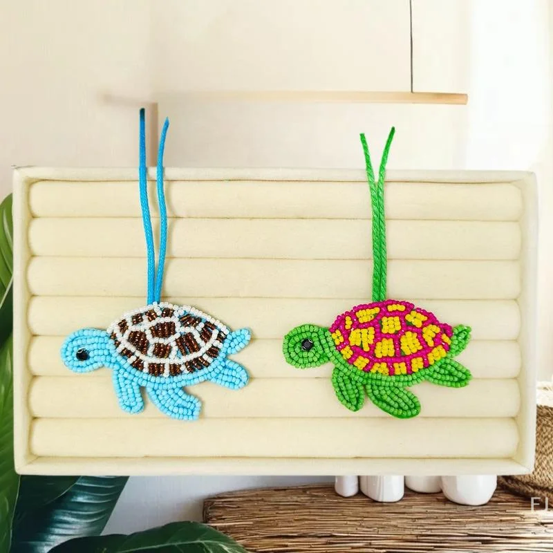 Piece Hand-sewn Sequin Clownfish and Turtle Shell Applique Patch Beadwork for Clothing