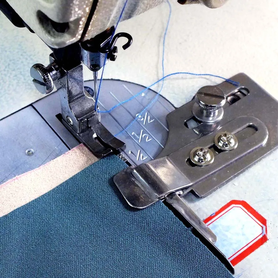 Industrial Sewing Machine  Flat Trousers Sleeve Joint Stitching Slide Faucet Two-Layer Cloth Adjustable Right Alignment