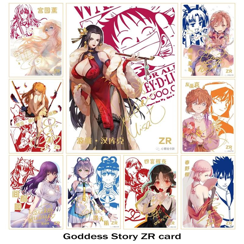 Goddess Story Rare ZR card Nami Bronzing collection Game flash cards Anime characters Children\\\'s toys Christmas Birthday gifts