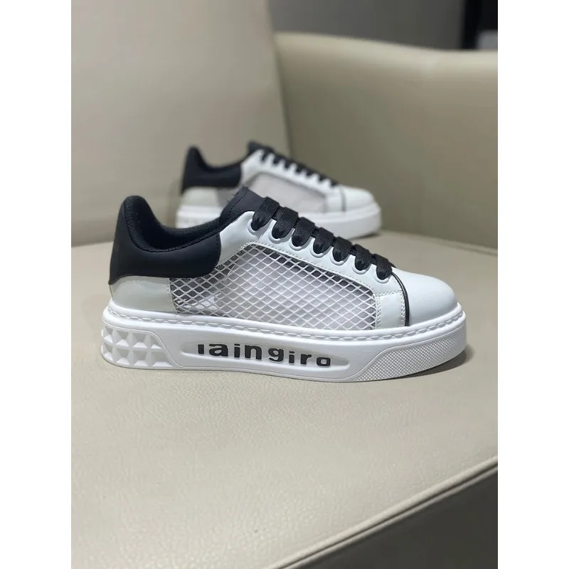 

Лето 202, модные мужские кроссовки, дышащие, Me Thi Bot, повседневные, Board oes, высокое эстетичное значение, удобные кожаные брюки...