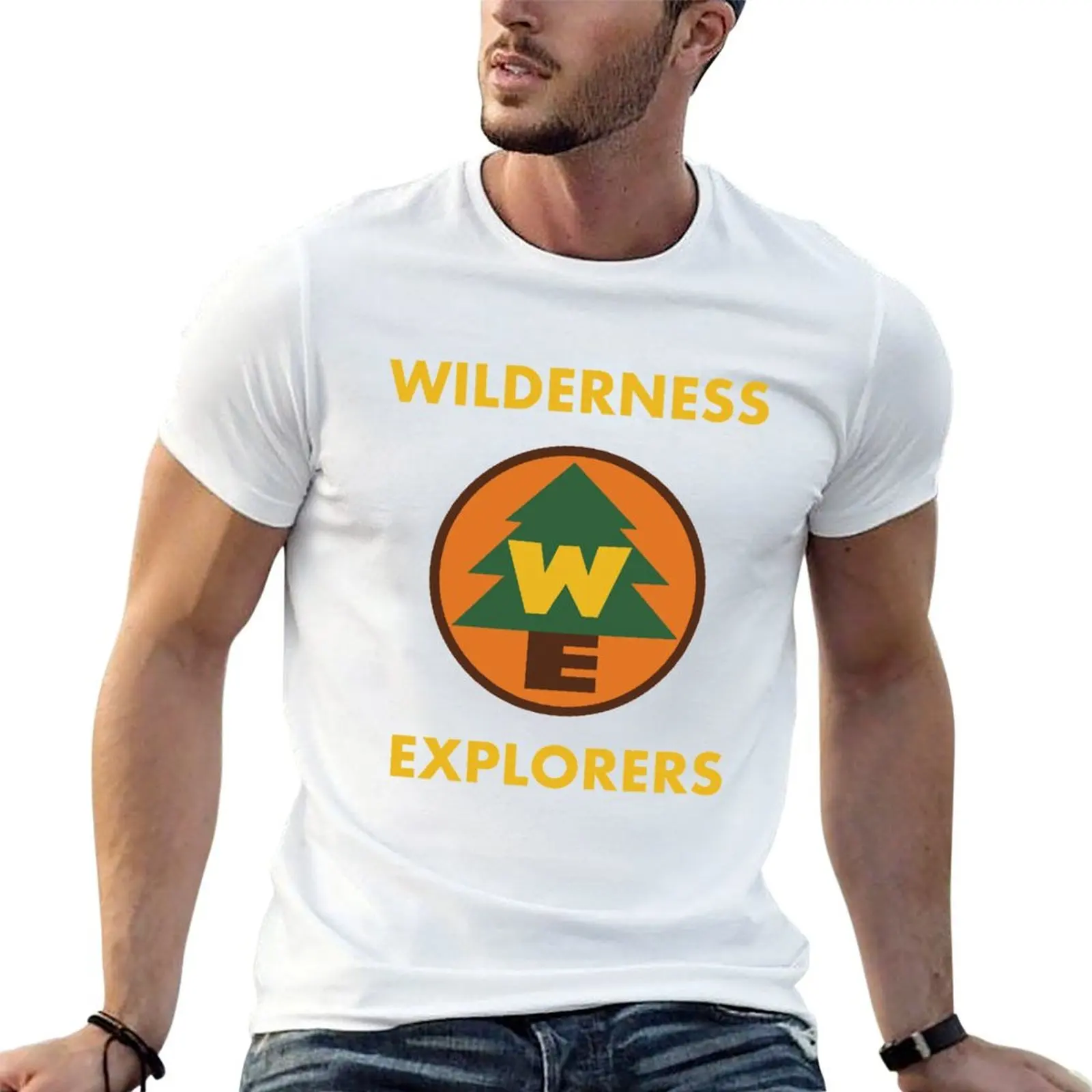 Wilderness Explorers T-Shirt Basic All Season Solid T-Shirt