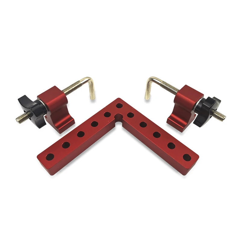 90 Degrees L-Shaped Auxiliary Fixture Splicing board Positioning Panel Fixed clip Carpenter's Square Ruler Woodworking tool