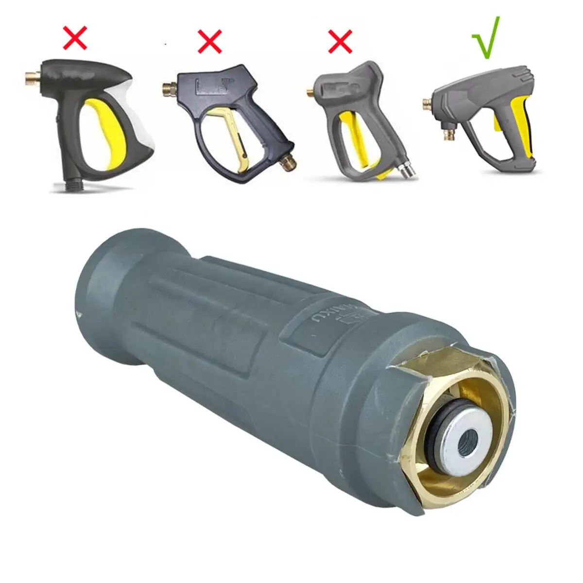 Hose Plug Fittings With Sleeve For Karcher HD HDS HD5 11P/HD400/HD600/HD6-15C/HD10-25 TR22 IG Pipe Tip Repair Connector