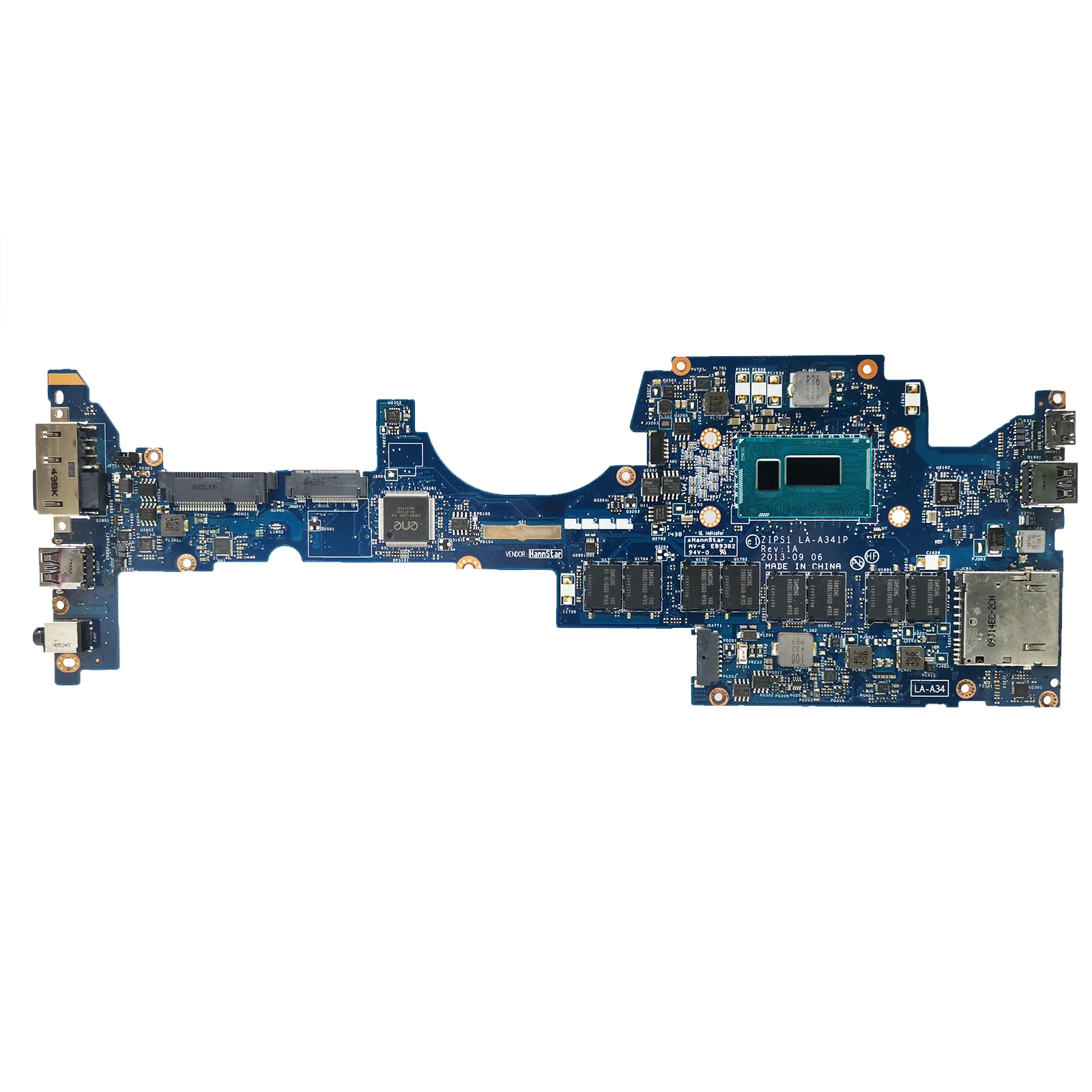 ZIPS1 LA-A341P Mainboard For Lenovo Thinkpad Yoga S1 Laptop Motherboard With CPU i3 i5 i7 4th Gen 4GB 8GB RAM 00HW078 00HT164