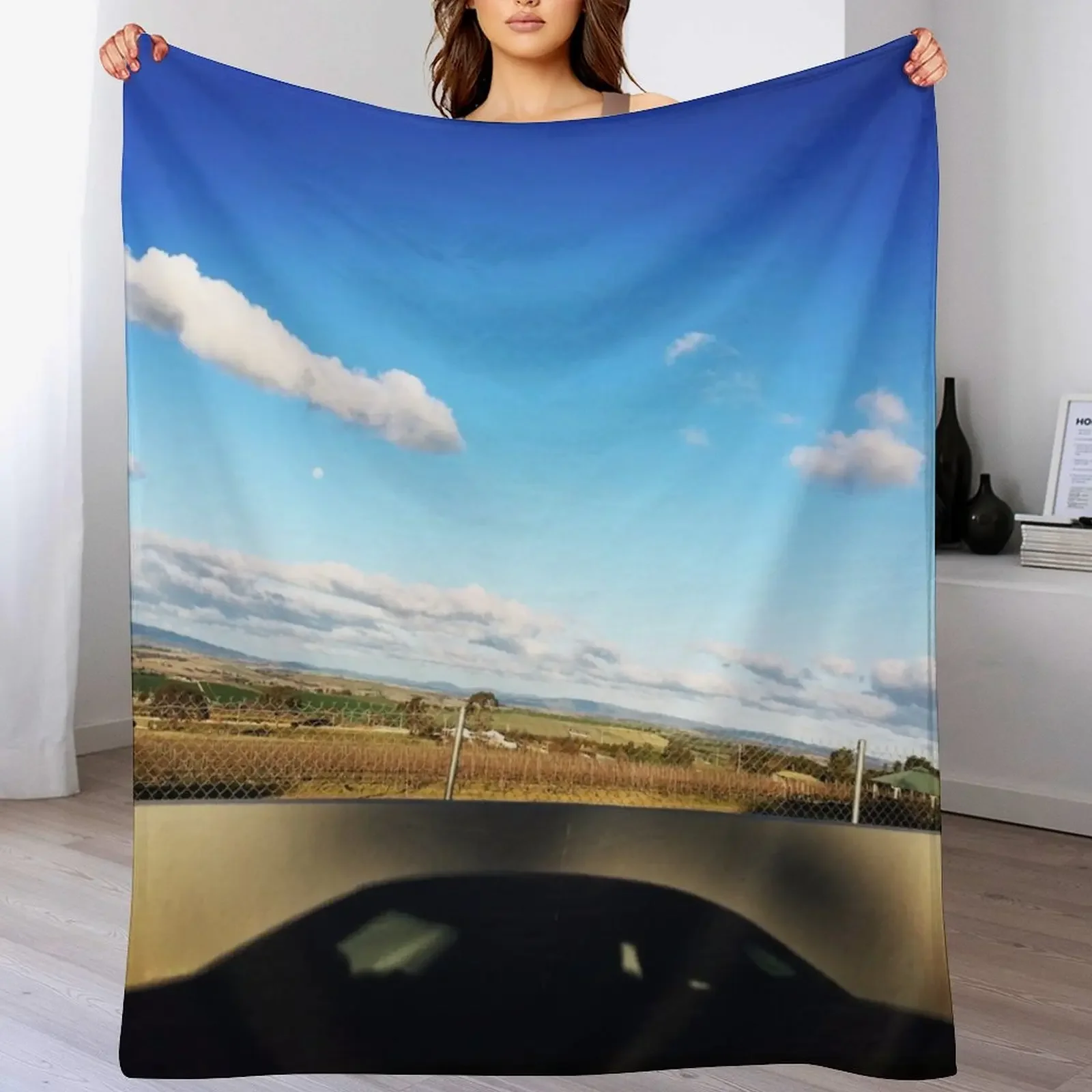 

New Mount Panorama Bathurst NSW Australia Throw Blanket Luxurious Soft Fuzzy Blanket for Sofa Bed