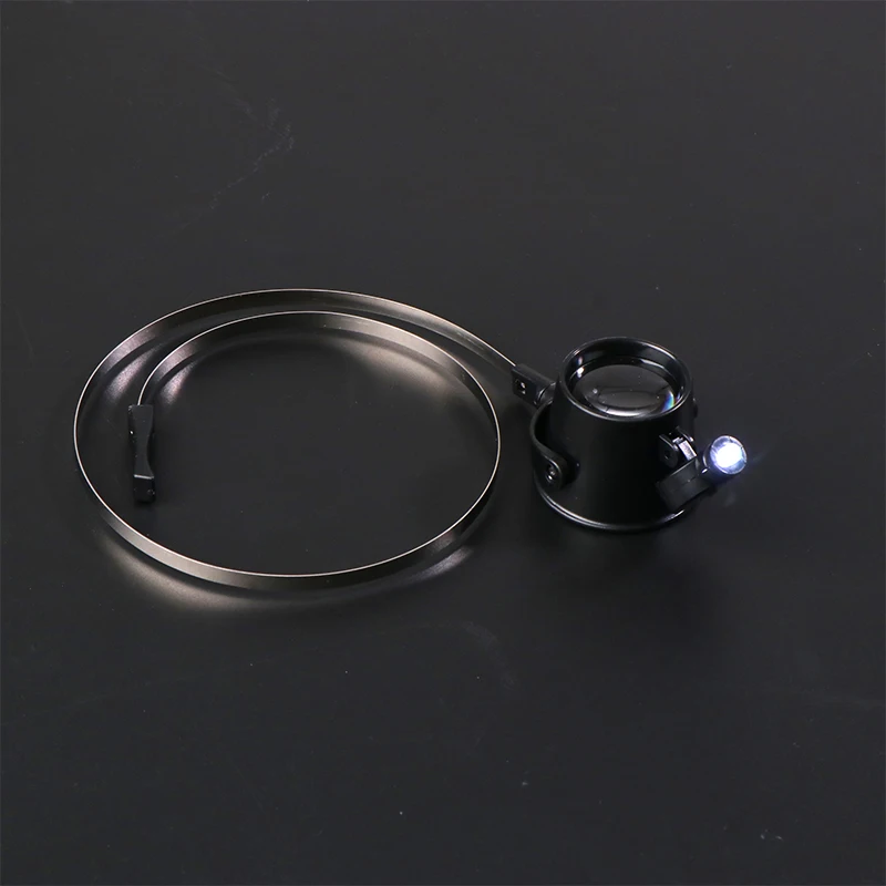 

Headband 15X Magnifier with LED Lamp for Optimal Watch and Jewelry Repairs