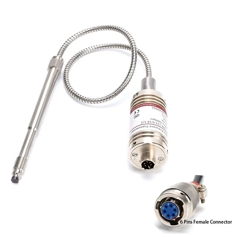 Hot Sales 4-20mA 0-10V High Temperature Melt Pressure Transmitter Sensor Melt Pressure Transducer For Rubber Plastic Extruder